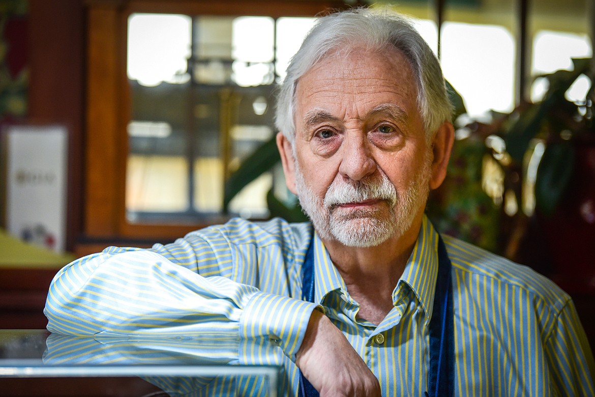 Murphy McMahon at L'Or Custom Jewelers in Kalispell on Thursday, May 12. (Casey Kreider/Daily Inter Lake)