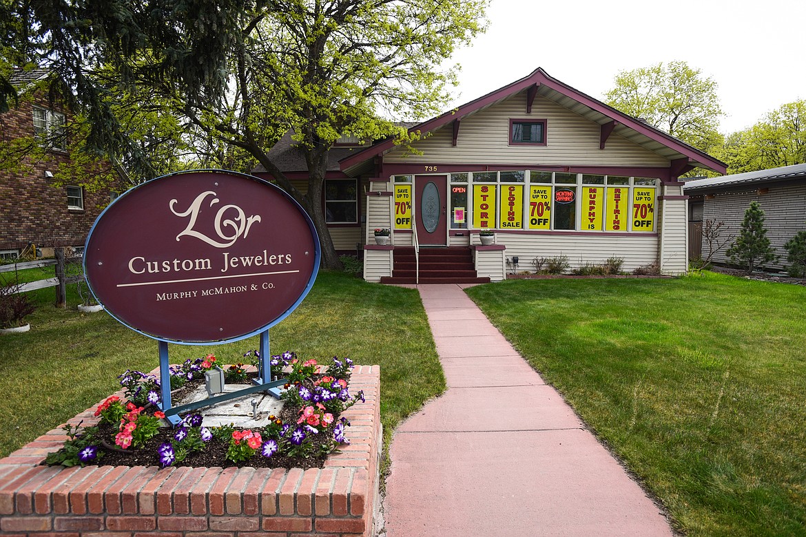 L'Or Custom Jewelers at 735 N. Main St. in Kalispell on Thursday, May 12. (Casey Kreider/Daily Inter Lake)