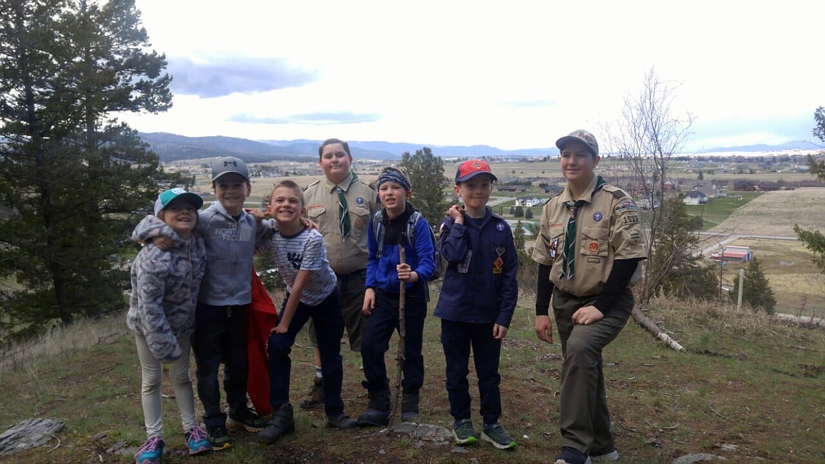Boy Scout Troop 1933 visits Lone Pine State Park earlier this year. (photo provided)