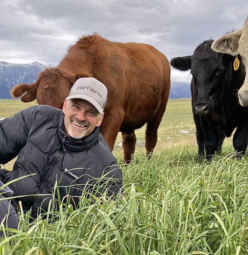 Whitefish High School teacher Mark Casazza teaches the Regenerative Agriculture program which includes bringing students to his family's 700-acre ranch in Eureka. (Courtesy photo)