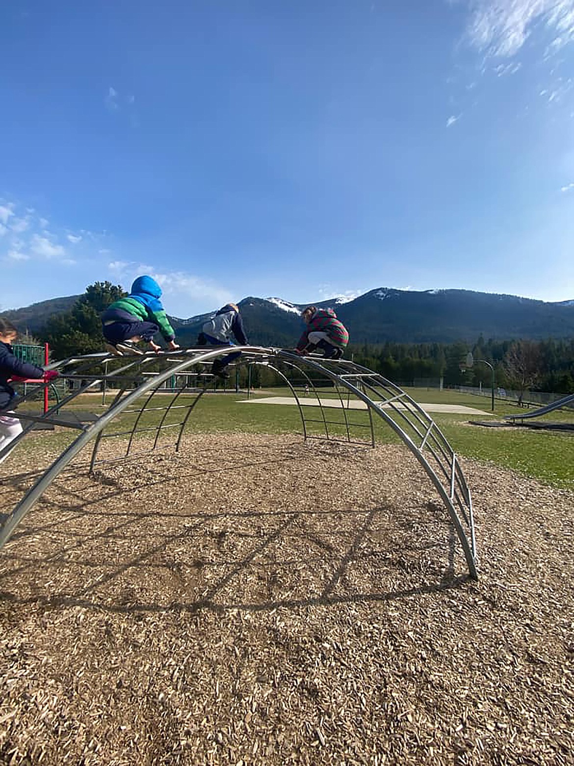 "Kindergartners playing around during recess at Hope Elementary," writes Leslie Kiebert in sharing this Best Shot in response to a Daily Bee Facebook page asking readers to share their favorite recent photo. If you have a photo that you took that you would like to see run as a Best Shot or I Took The Bee send it in to the Bonner County Daily Bee, P.O. Box 159, Sandpoint, Idaho, 83864; or drop them off at 310 Church St., Sandpoint. You may also email your pictures in to the Bonner County Daily Bee along with your name, caption information, hometown and phone number to bcdailybee@bonnercountydailybee.com.