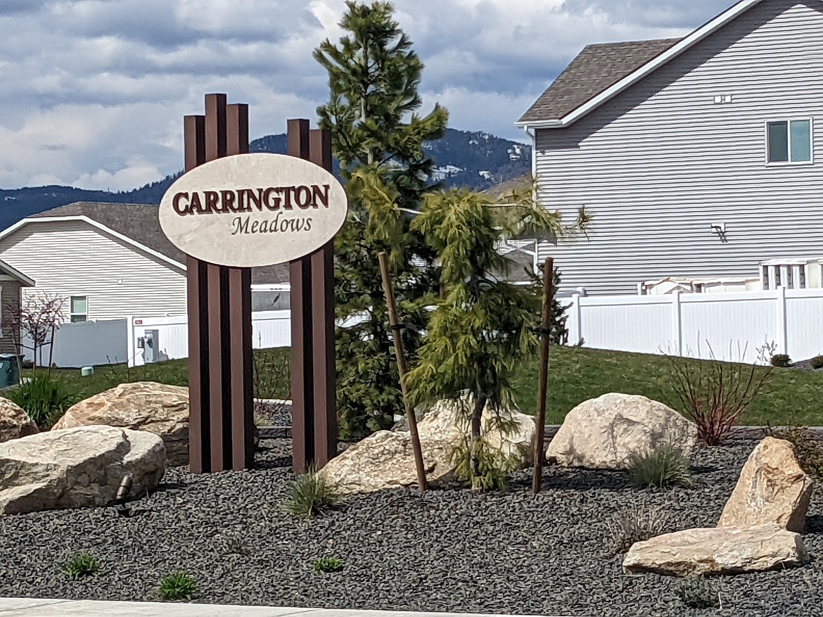 Carrington Meadows, located near Hayden Ave. and Meyer Road in Hayden. Tyler Wilson/Press.