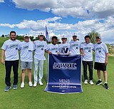 NWAC GOLF CHAMPIONSHIPS: Swan leads NIC men to title