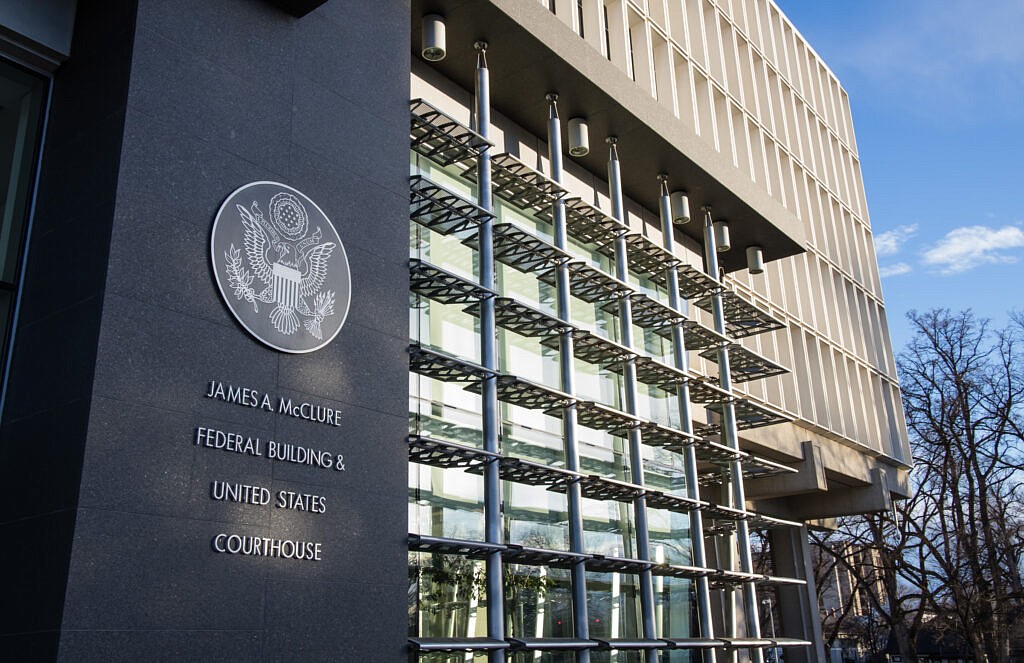 The James A. McClure Federal Building in Boise is the largest of Idaho’s federal courthouses.