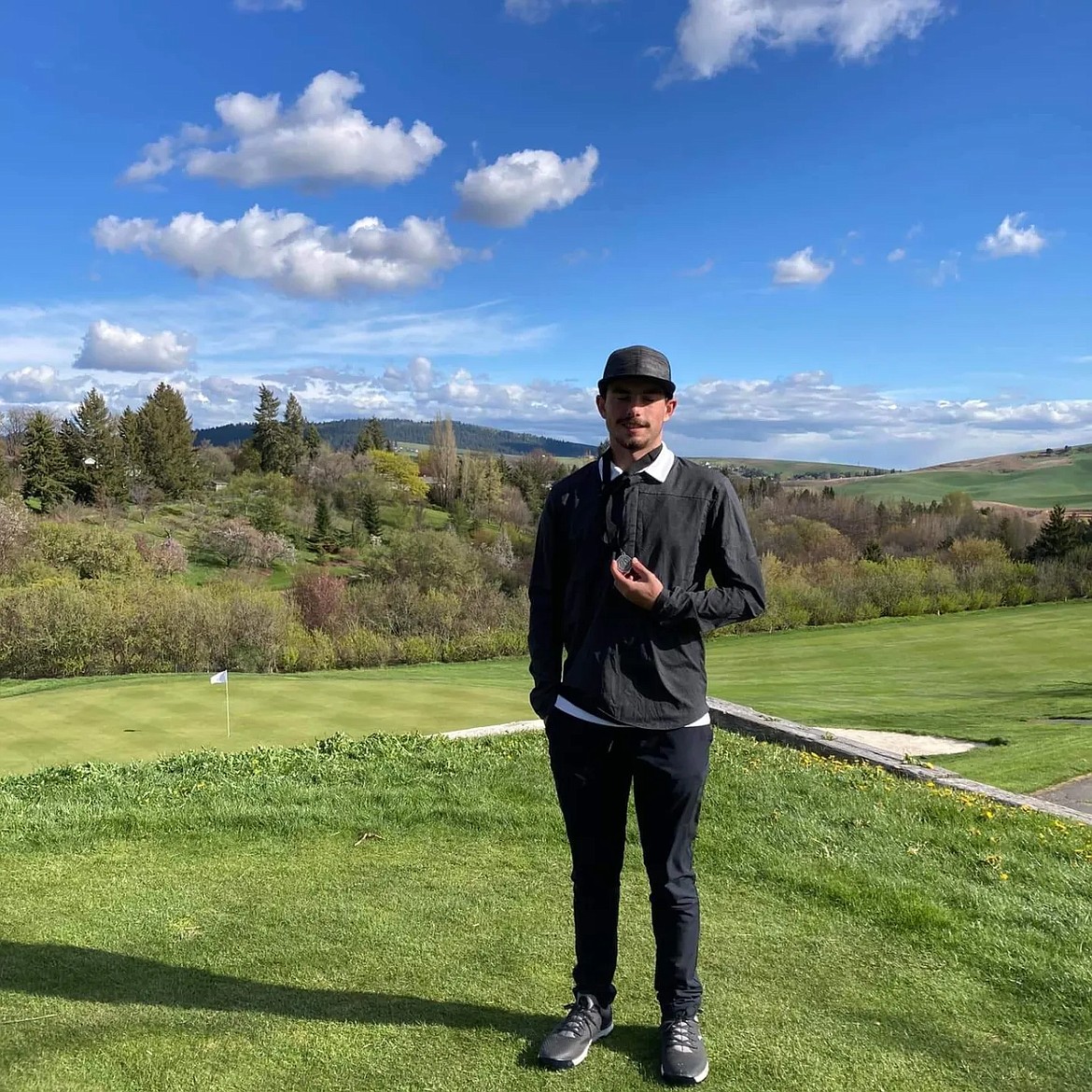 Photo courtesy of LAKELAND HIGH SCHOOL
Lakeland High junior Brady Hanna finished runner-up in the recent 4A Region 1 golf tournament at the University of Idaho Golf Course, qualifying for the state tournament at Lakeview Golf Course in Meridian.