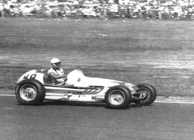 Courtesy photo
Troy Ruttman on the track during the Indianapolis 500 in 1952.