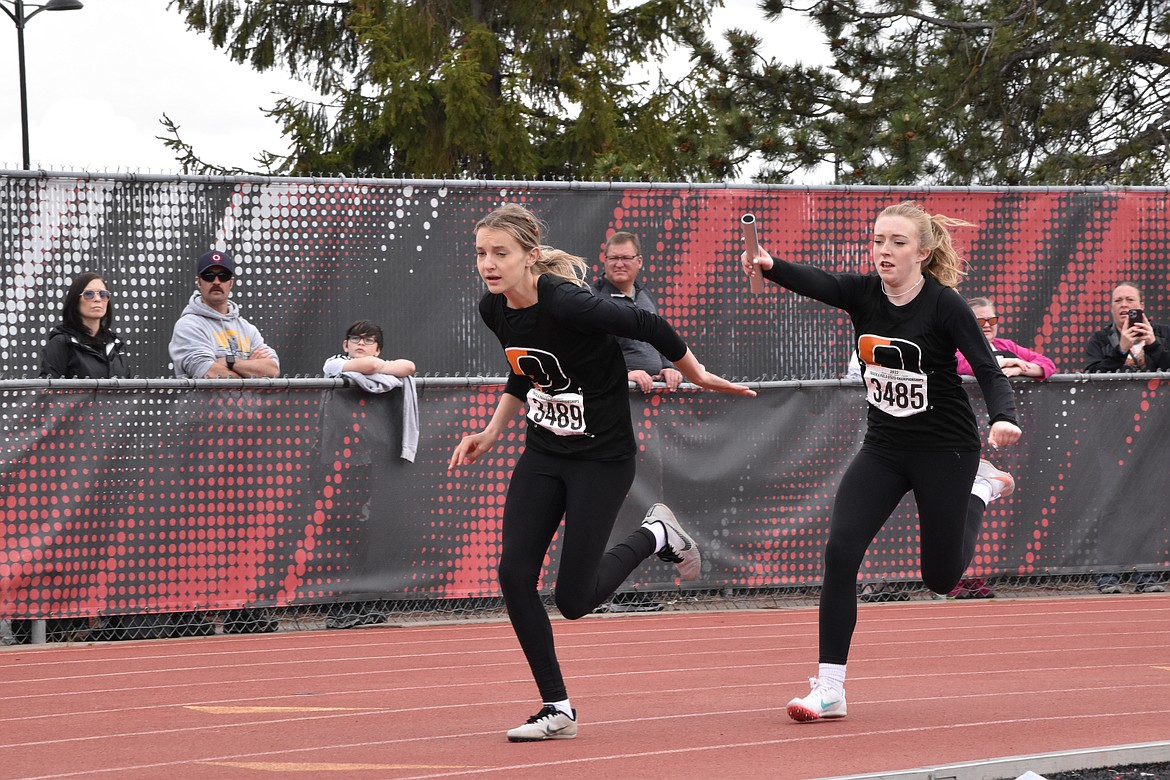 The Odessa 4x100 relay team placed 6th in the finals.