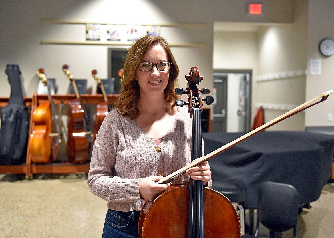 Whitefish School District Orchestra teacher Summer Boggess. (Whitney England/Whitefish Pilot)