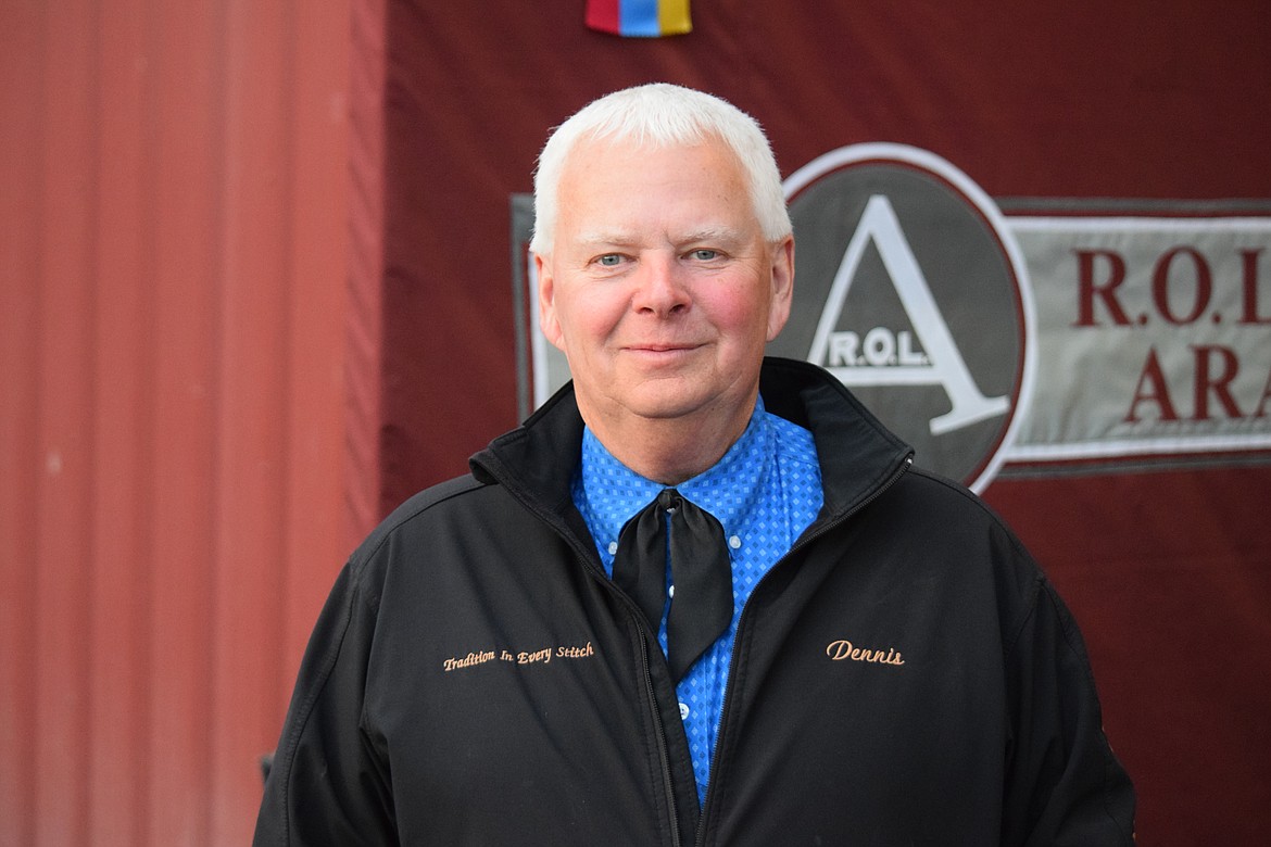 Dennis Wigren, a horse trainer with R.O. Lervick Arabians in Stanwood, following competition during the Inland Empire Arabian Horse Club’s annual show in Moses Lake at the Grant County Fairgrounds on Saturday.