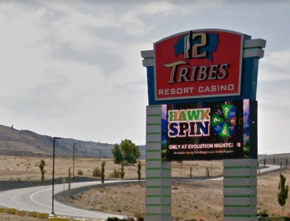 The 12 Tribes Omak Casino Hotel is one of many indigenous-operated establishments offering recreational gambling in Washington state.