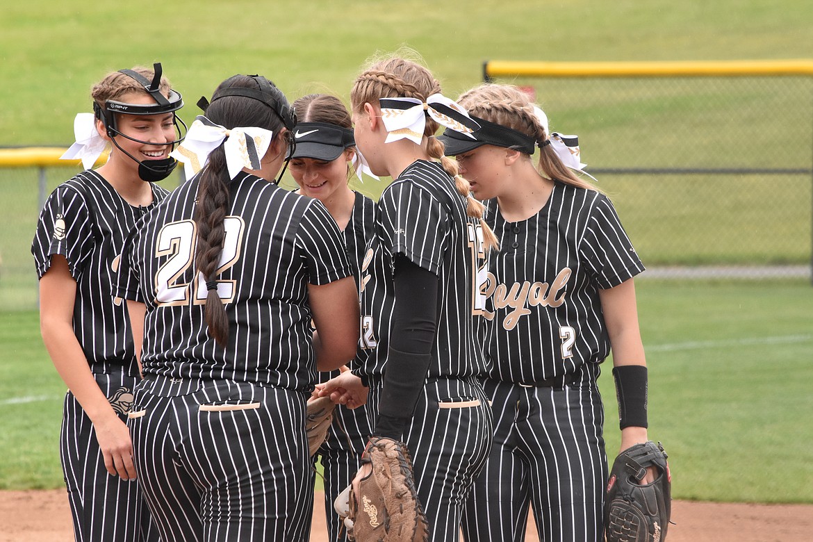 The Royal softball team fell in the first round of the state tournament, ending their season record with 15 wins and 6 losses.