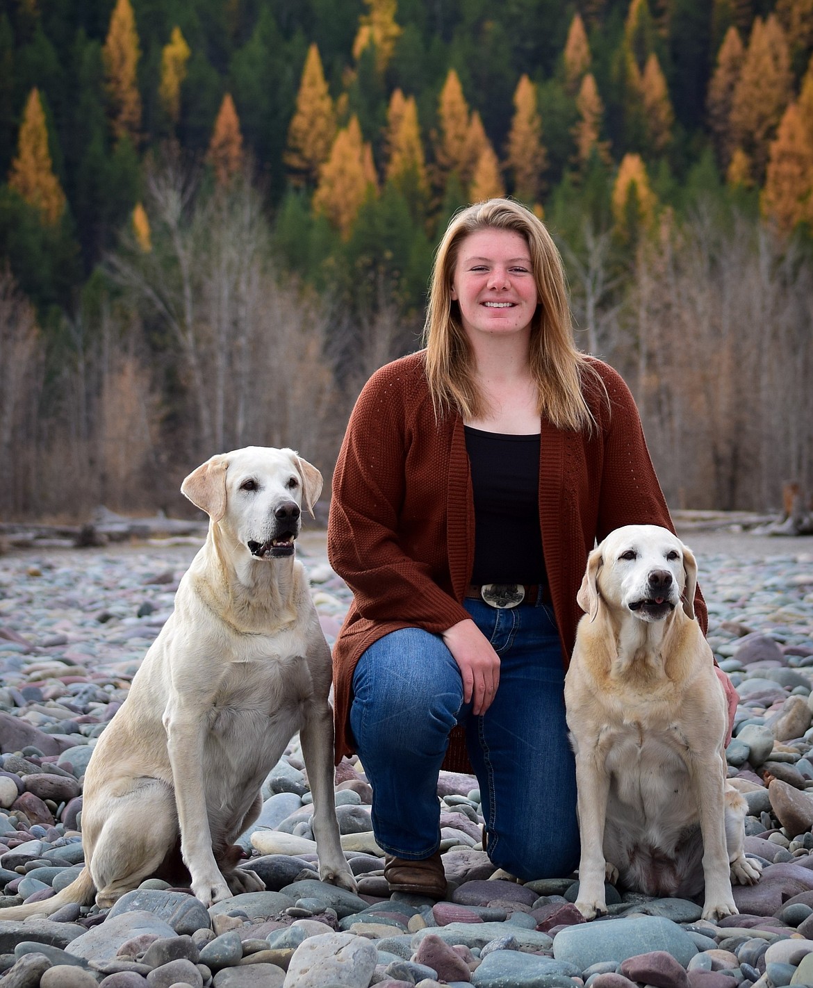 Columbia Falls High School senior Haily Mundel plans to study welding at FVCC in the fall. (photo provided)