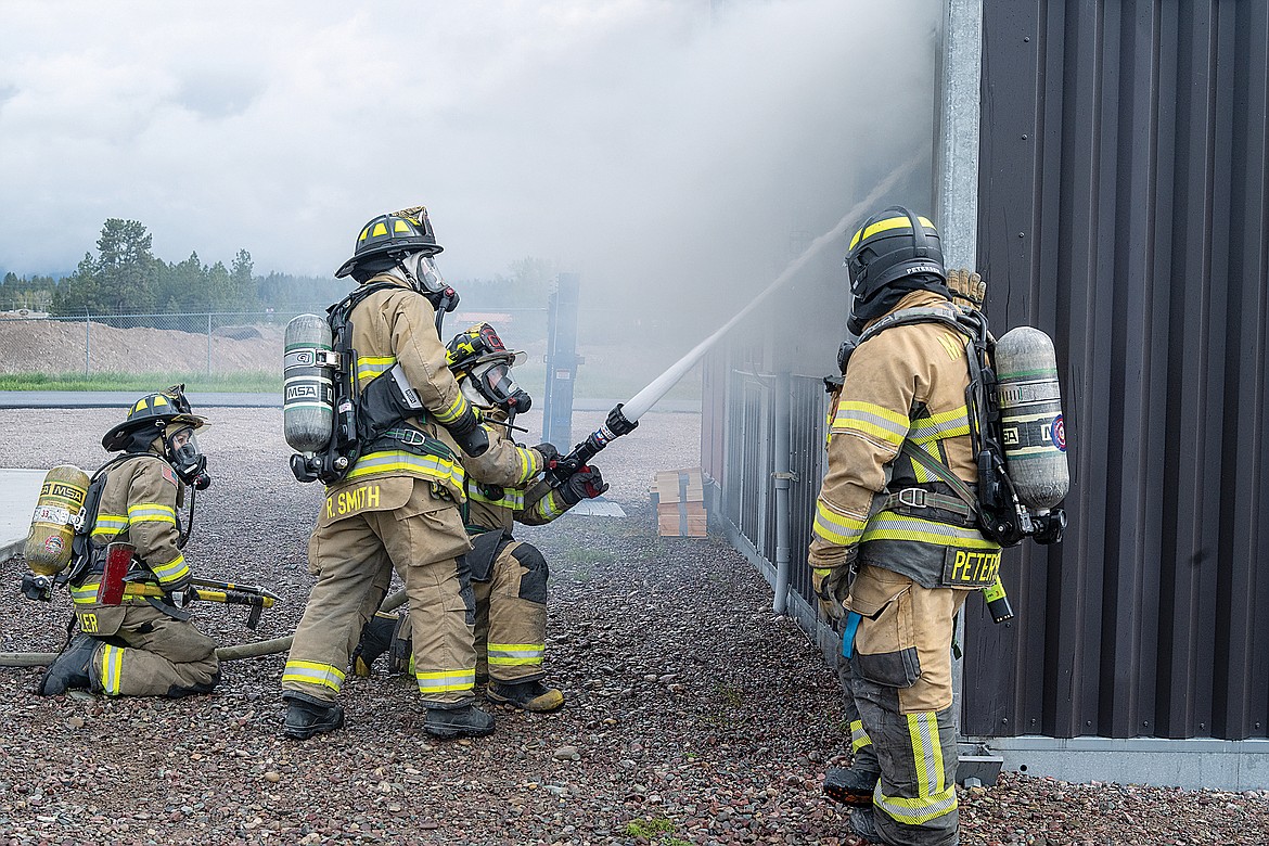 Firefighters Train At New Columbia Falls Facility | Hungry Horse News