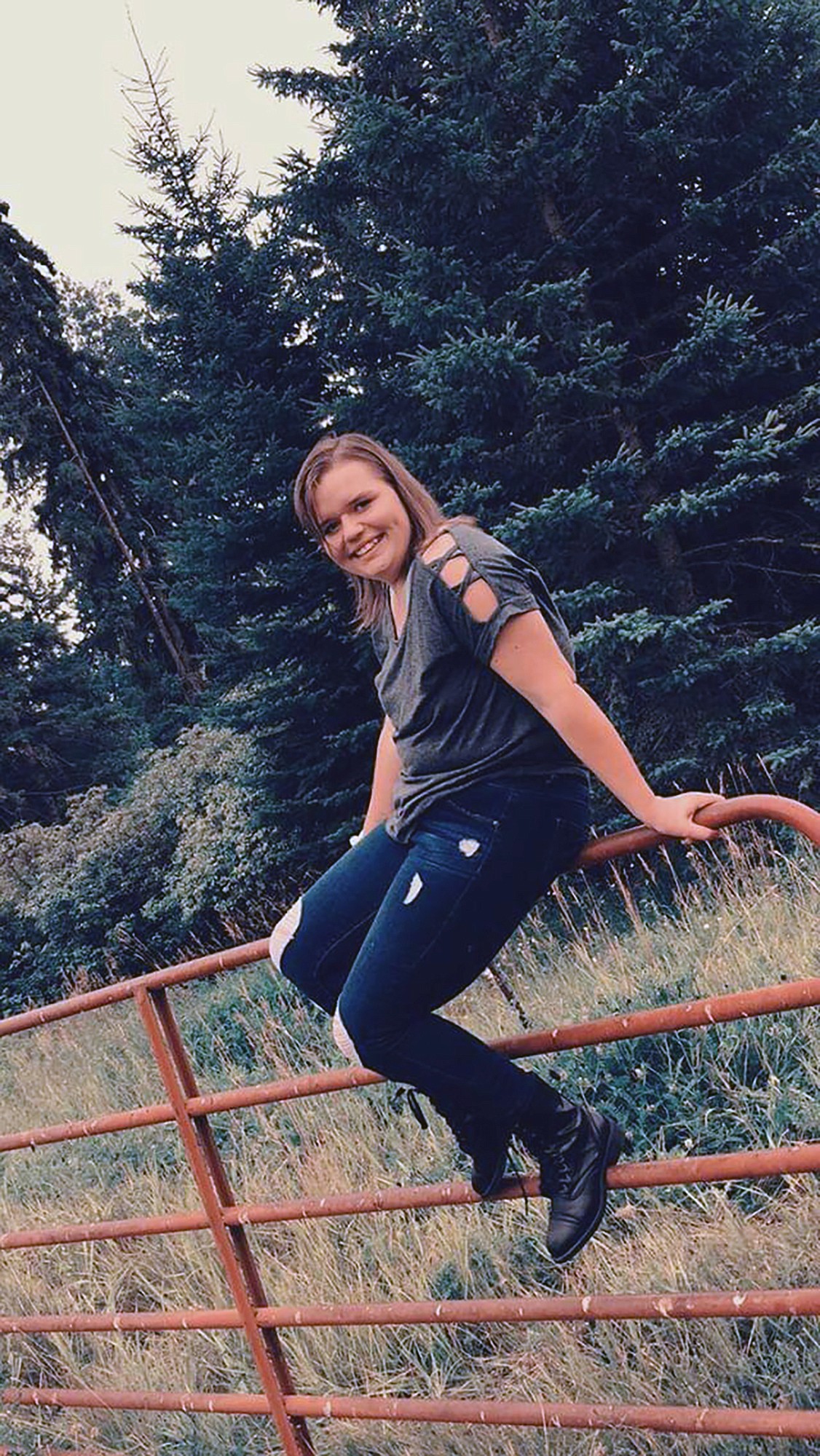 Madison Wallack struggled after the COVID-19 pandemic hit Flathead County, but turned her academic career around after a stint with the Montana Youth Challenge Academy. She graduated in January, a semester ahead of many of her peers. (Courtesy photo)