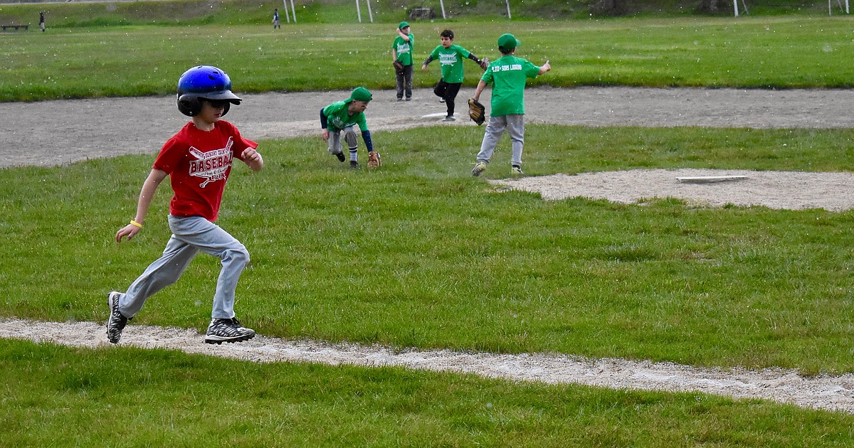 Parks and Rec 7 and 8yearold baseball season close Bonners Ferry