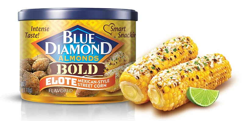 Blue Diamond Almonds® Elote – Mexican-Style Street Corn Almonds (Photo: Business Wire)