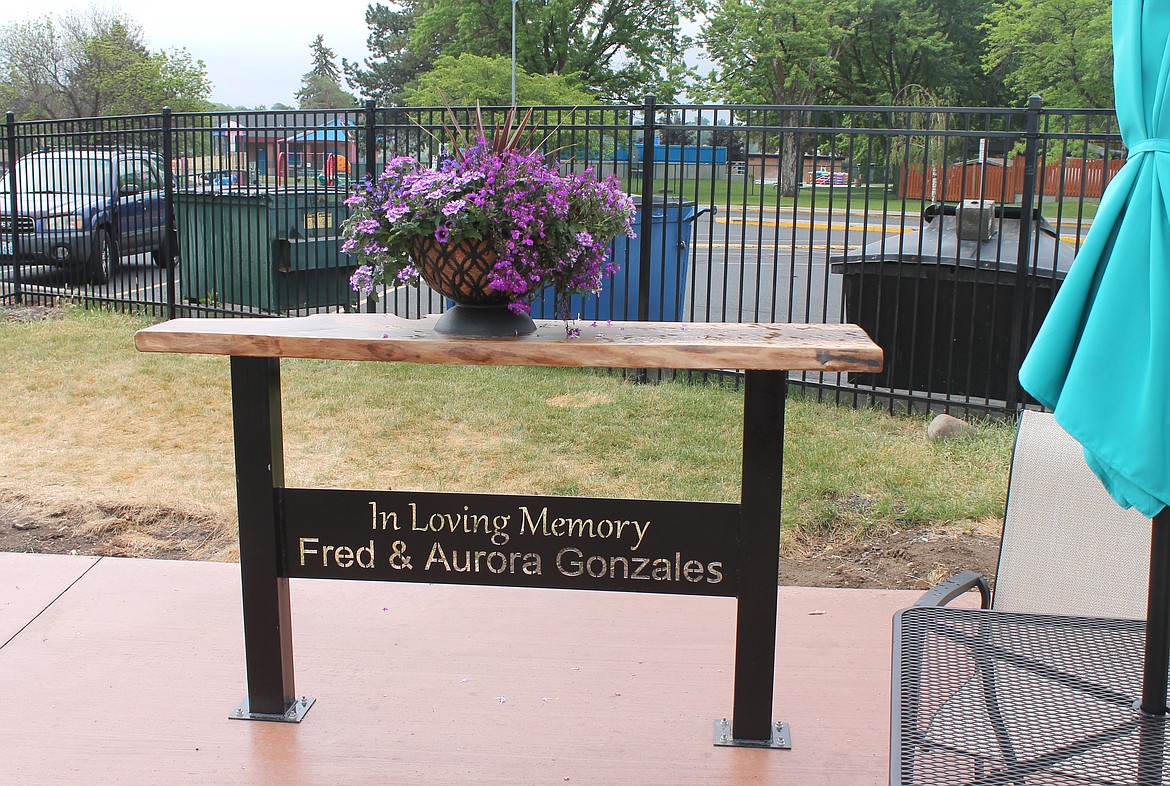 On the outside patio of The Taco Shop in Moses Lake is a small memorial to owner Pete Gonzalez’s parents. Fred Gonzalez, who passed away in July 2021, started The Taco Shop in 1977. Fred’s wife Aurora passed on in April of this year.