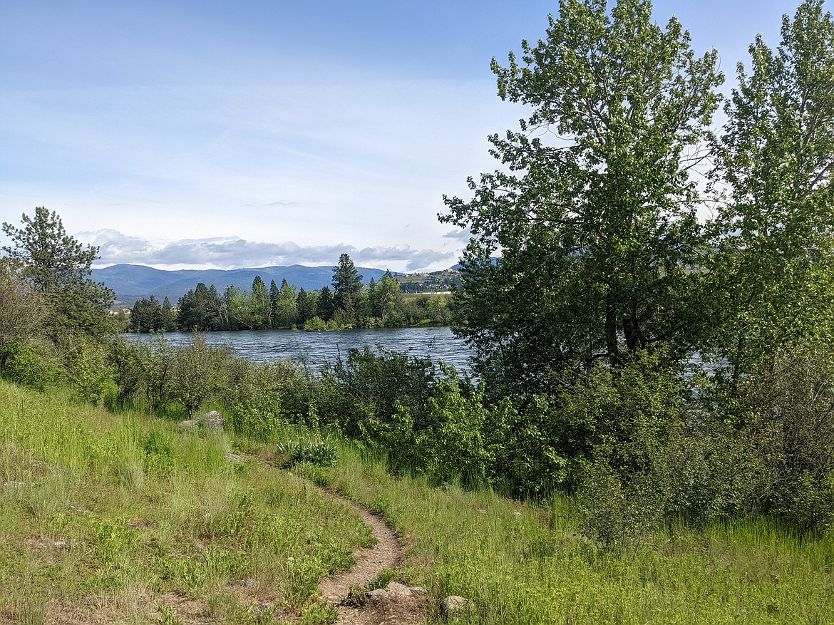 Walking along the Spokane River is inexpensive. Living there, legally, costs a bit more.