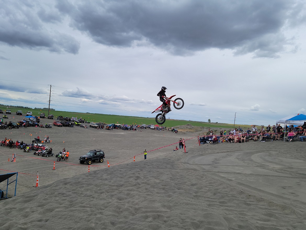 True to its name, competitors caught some big air during the Big Air Competition at the Moses Lake Sand Dunes on Memorial Day weekend.