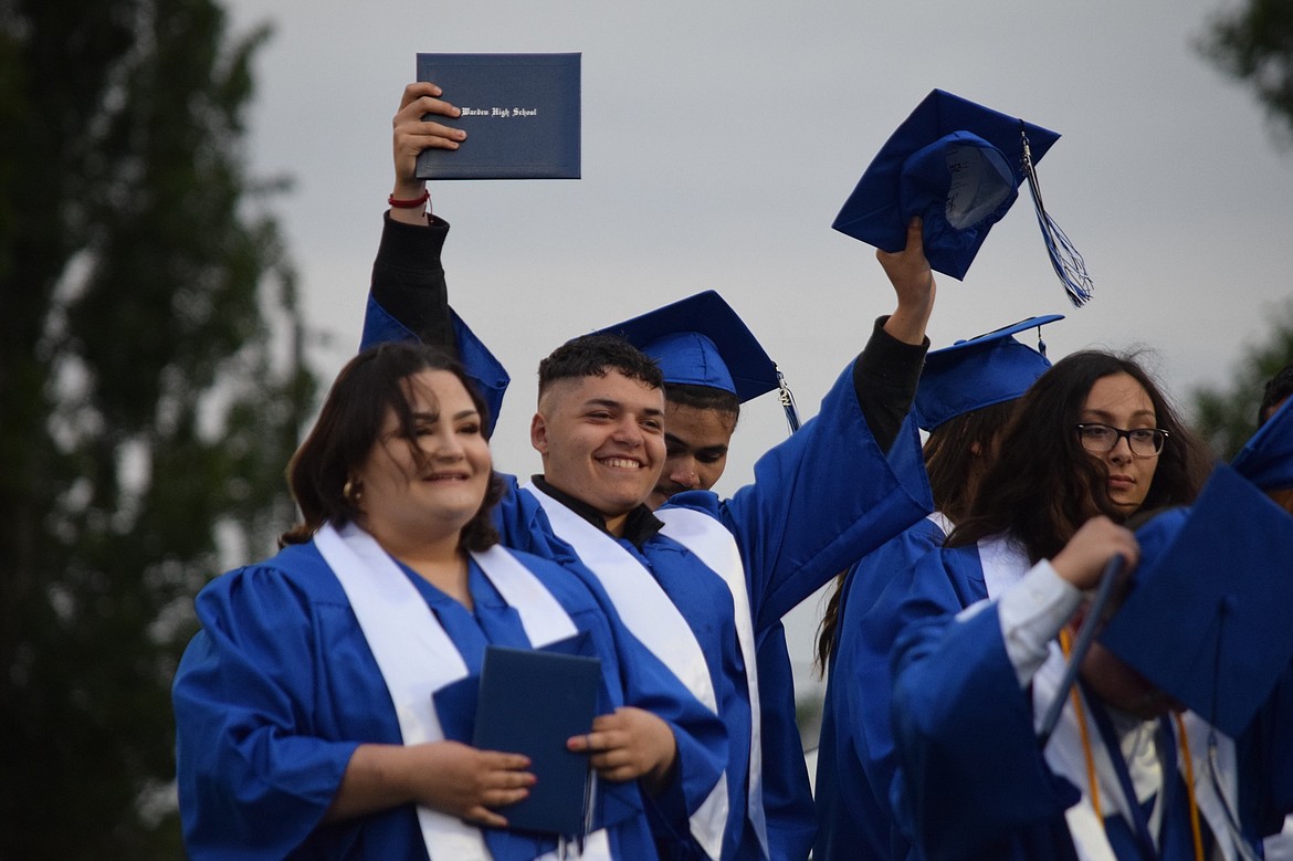 Warden graduates were excited for the future as they participated in commencement over the weekend.