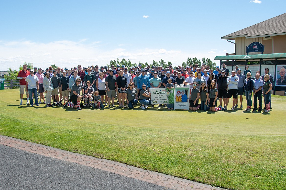 The Golf Classic has spread to a two-day event since its beginnings in 2014, taking place in Kennewick and Moses Lake. This photo is from the 2021 Golf Classic in Moses Lake.