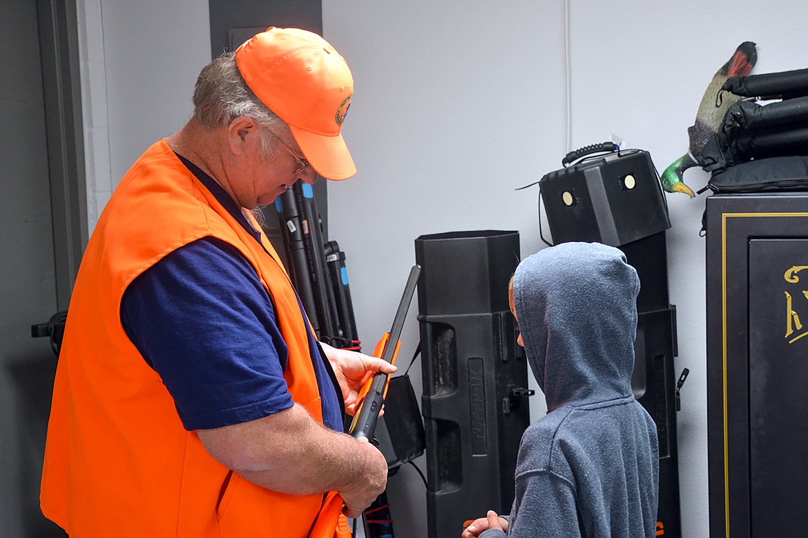 A Hunter Education instructor in the Southwest Region talks to a student in 2021. The Idaho Department of Fish and Game is looking for new volunteer instructors to help ensure that the newest generation of hunters has a thorough understanding of safety, ethics and conservation.