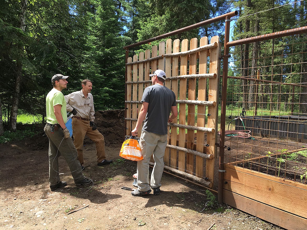 Electric bear fences are custom-built and adaptable to the particular needs of each site. These fences are also extremely cost-effective investments that secure landowner attractants with practical methods, spare money required for expensive post-problem management, and save bears from needlessly losing their lives. (photo provided)