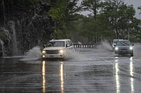 Bad Rock Canyon partially flooded