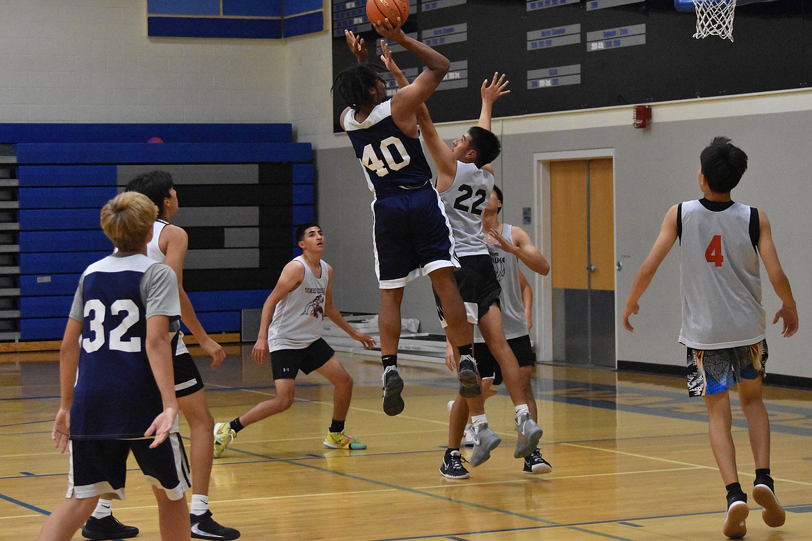 MLCA/CCS fell to Wahluke during game one in the exhibition at Warden High School.