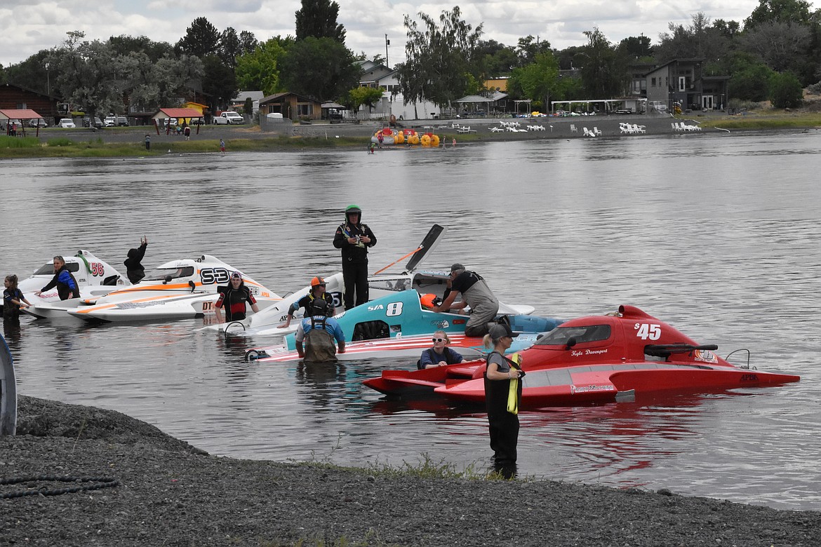 Over the weekend more than a dozen boats competed in the Del Red Hydro Races in Soap Lake.