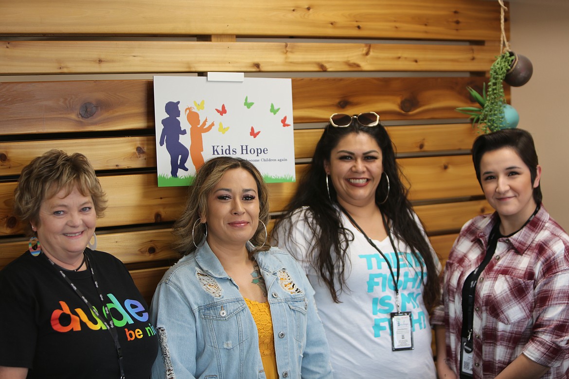 New Hope/Kids Hope will be hosting a color run in downtown Moses Lake on Saturday, June 25. Pictured are the organizers of the run.