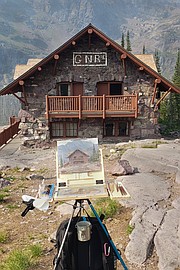 Kalispell artist Ken Yarus gives presentation on his Sperry Chalet residence - Daily Inter Lake