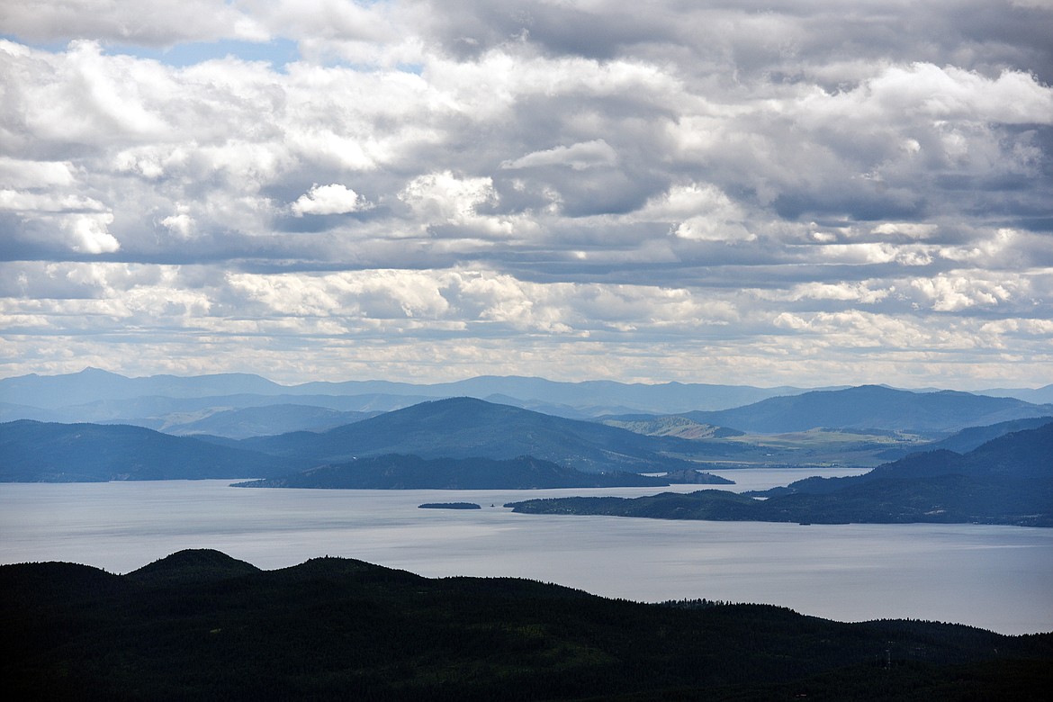 Flathead Lake is shown from the Jewel Basin Hiking Area on July 1, 2018. (Casey Kreider/Daily Inter Lake)