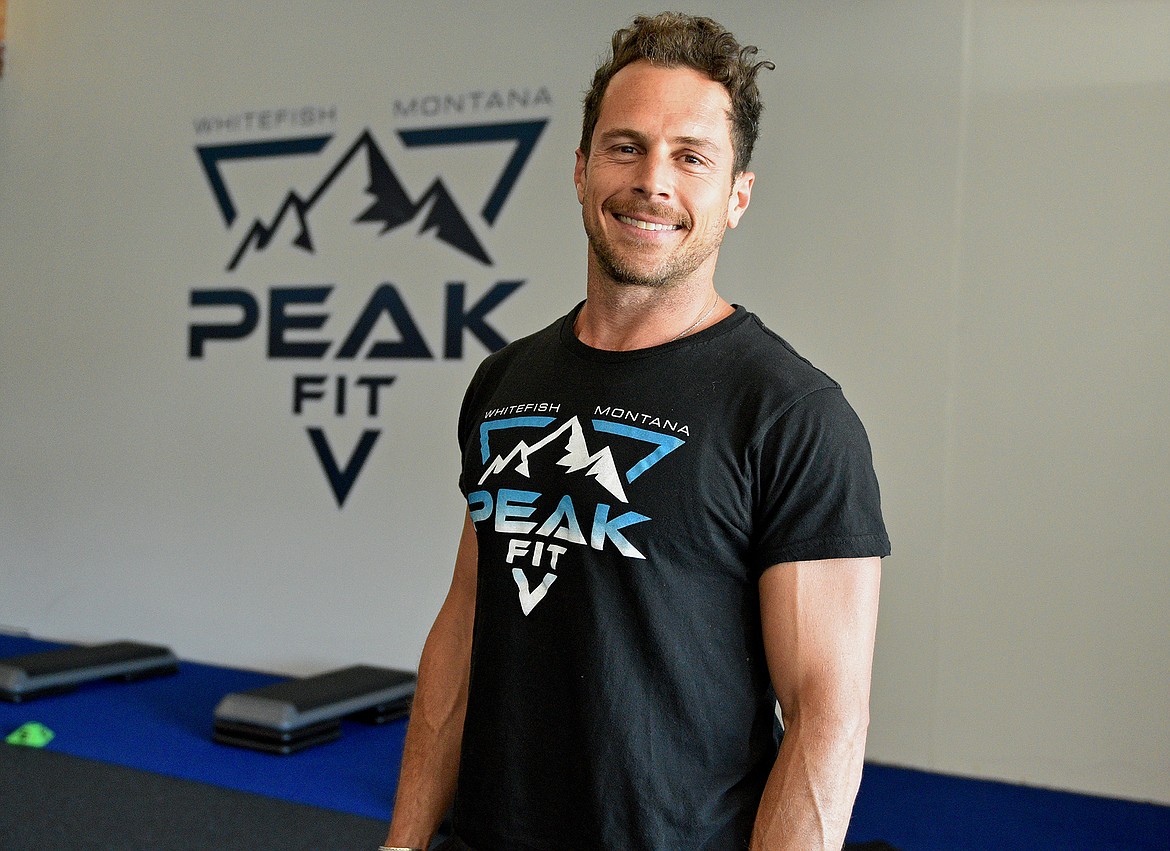 Andre Bolourchi is the head trainer and co-founder of PEAK Fit in Whitefish. (Whitney England/Whitefish Pilot)