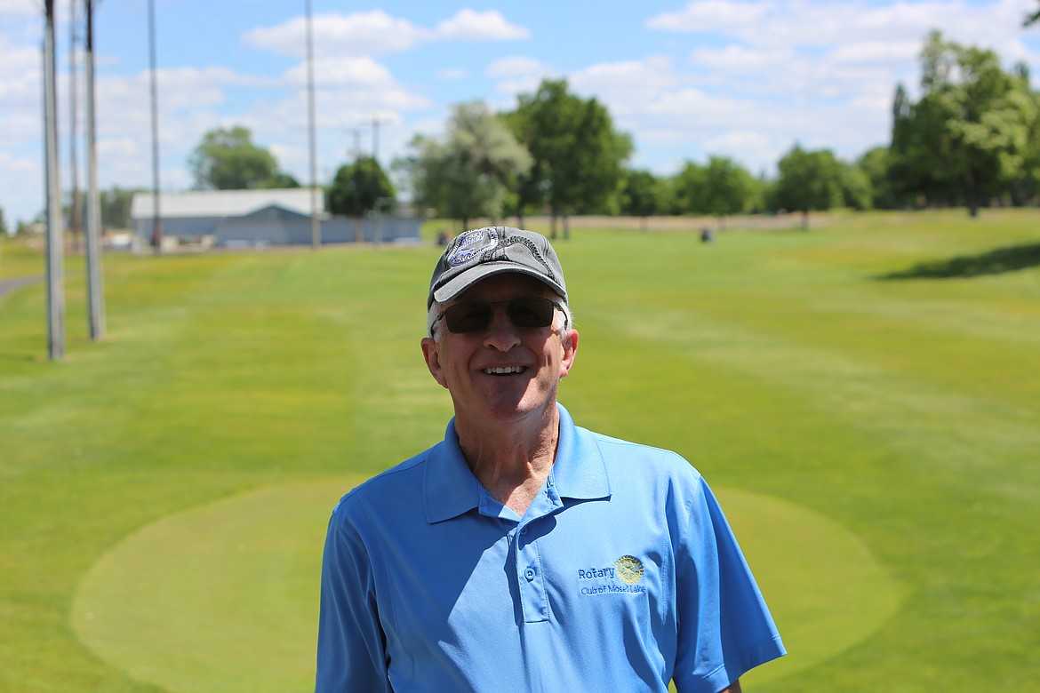 Moses Lake Rotary Club member Dave Campbell said that the idea for a golf tournament to give back to the community came from him, and now the tournament is in its 12th year.