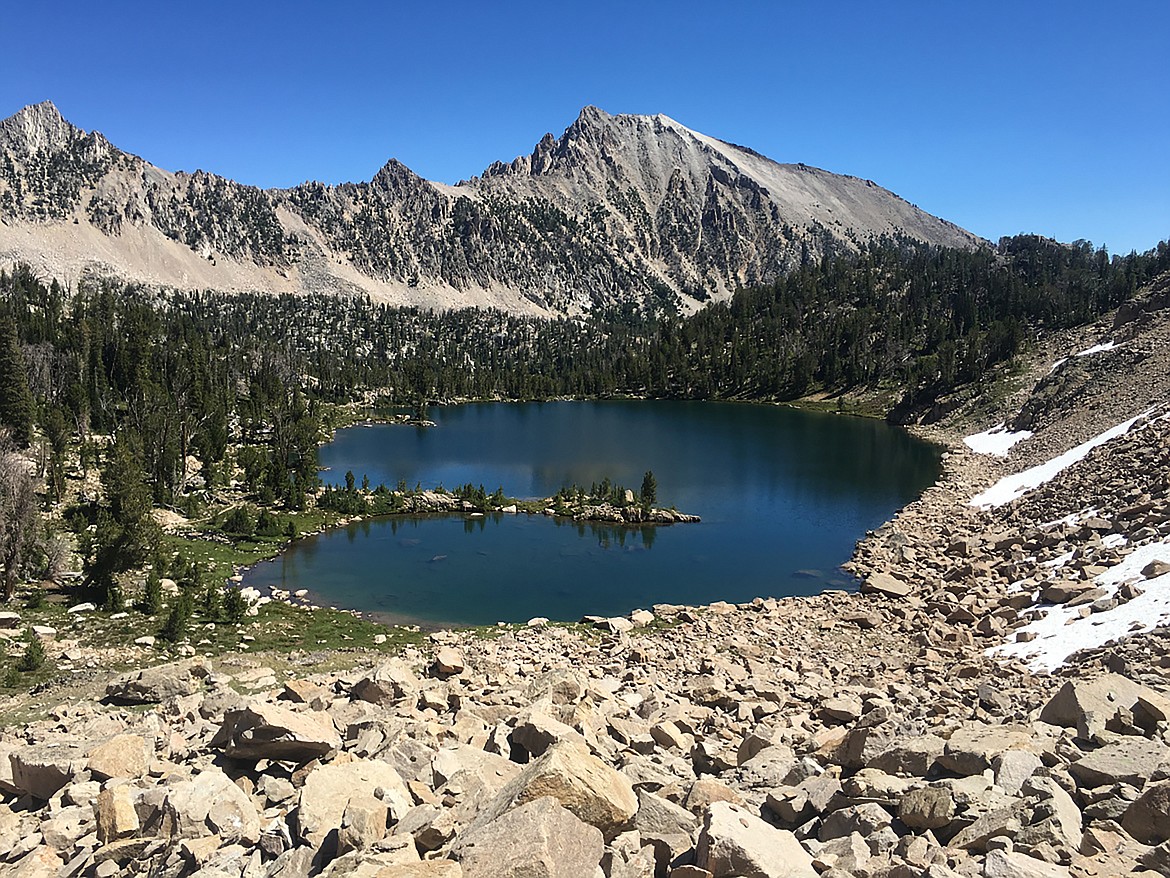 Backcountry lakes in Idaho offer great fishing.