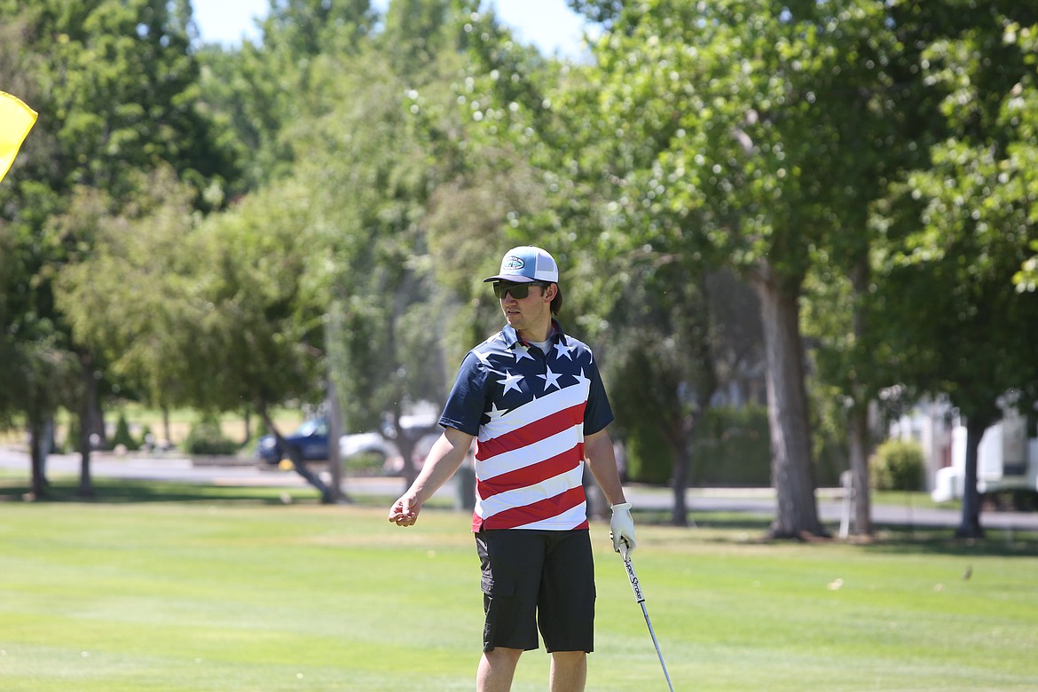 The inaugural Please Hit Straight golf tournament was hosted at The Legacy Golf Course in Othello, raising money for an upcoming wrestling camp.