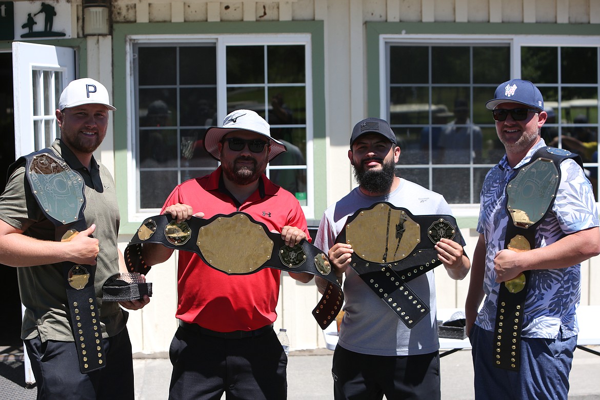 Winners of the inaugural tournament were awarded with wrestling belts bearing the tournament’s name.