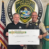 GCSO donates to Behind the Badge Foundation and John Bernard Scholarship