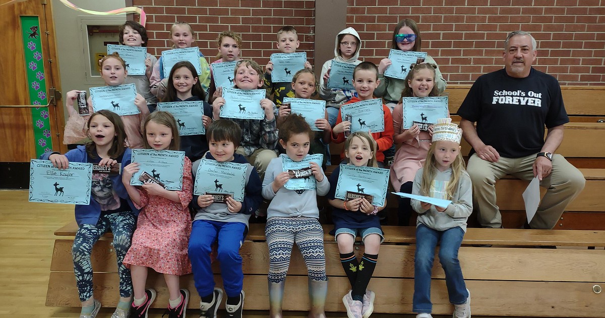 Pinehurst Elementary School June Students of the Month Shoshone News