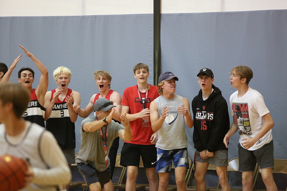 Teams had their bench in mid-season form during the tournament, with celebrations at the ready.