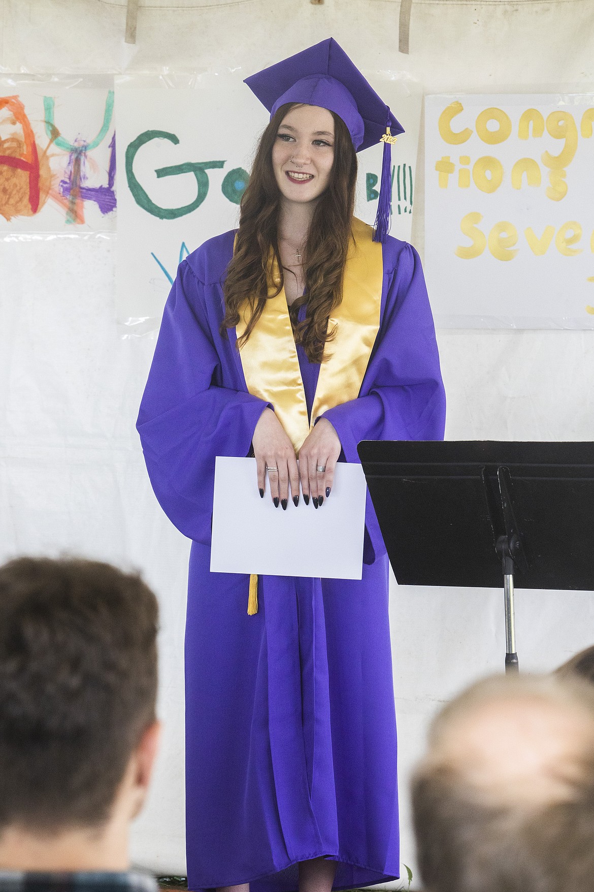 2022 Glacier Lake School graduate Kathleen "Jewel" Smith.