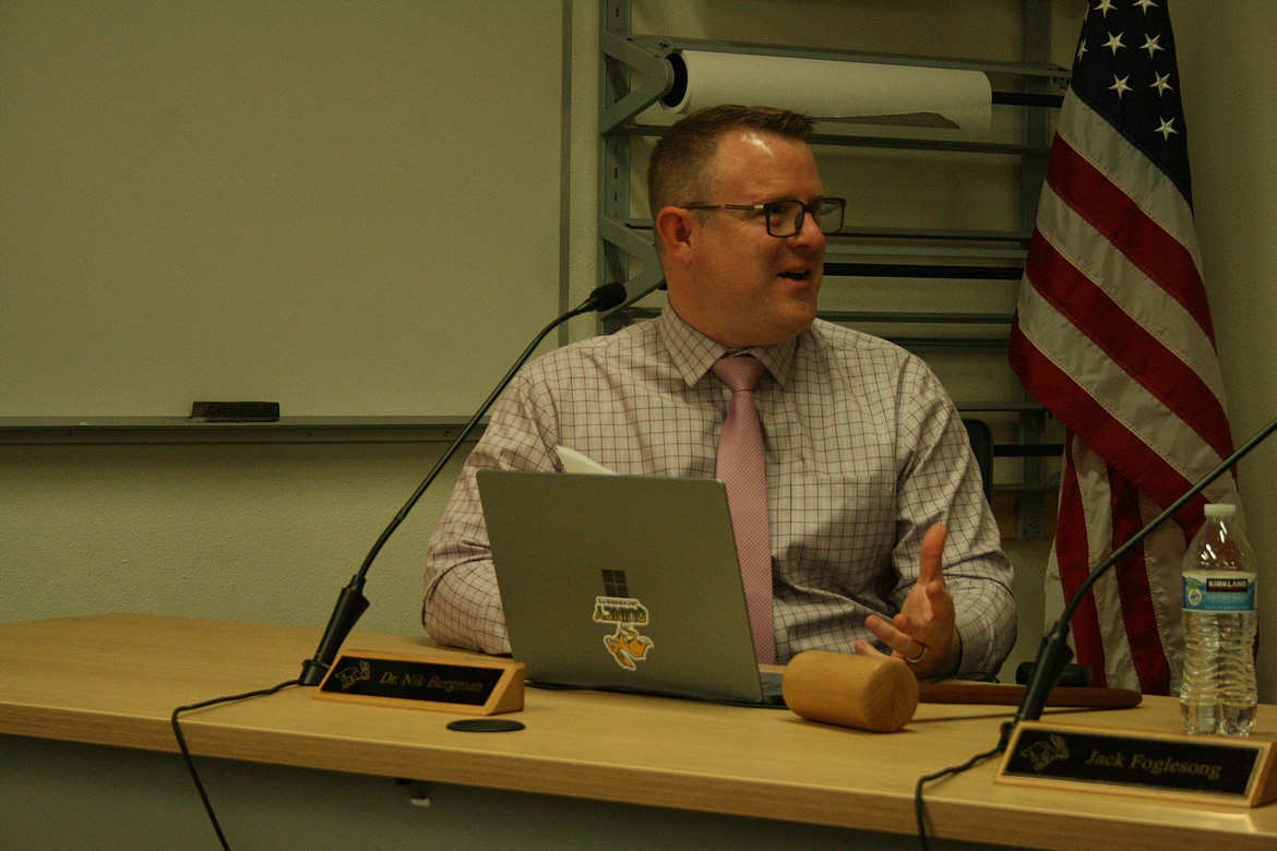 The contract of Quincy School District superintendent Nik Bergman (pictured) was extended by the Quincy School Board Tuesday.