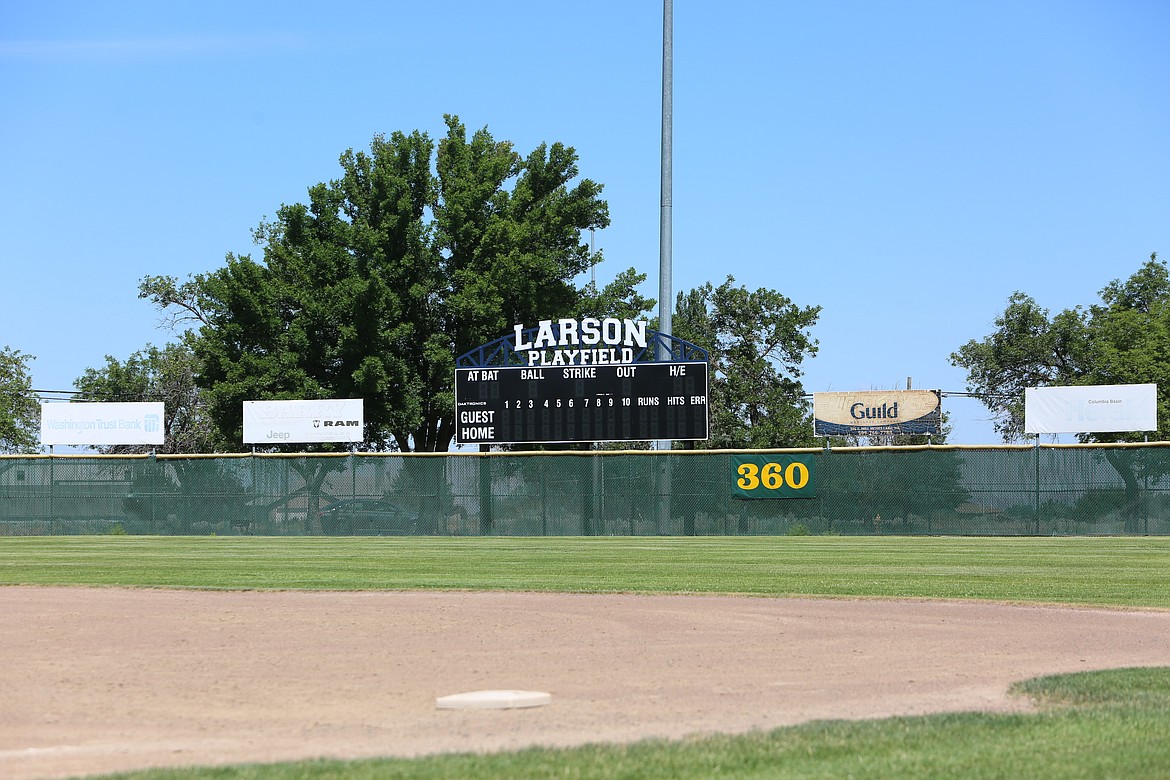 Larson Playfield will play host for the Battle of the Badge community outreach softball game between the Moses Lake Police Department and the Grant County Sheriff’s Office on July 20.