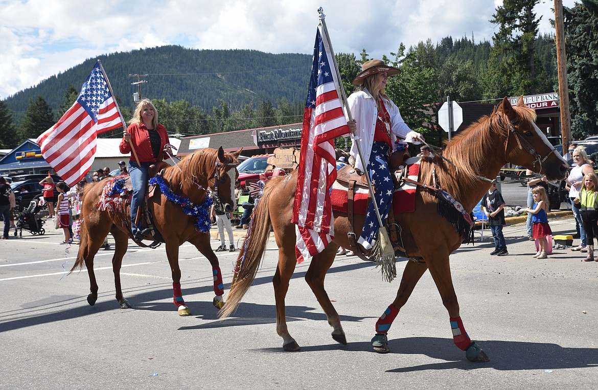 Patriotic sights could be seen everywhere on Monday during Troy's Old Fashioned Fourth of July parade. (Scott Shindledecker/The Western News)