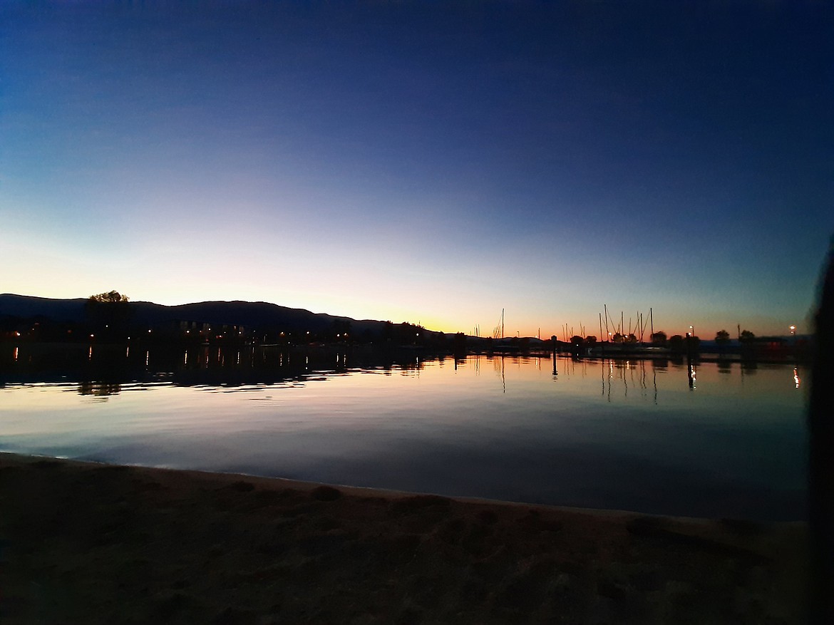 "I met up with a friend at City Beach near Trinity on a warm Sunday evening and the sunset didn't disappoint," writes Angel McGehee in sharing this Best Shot. "North Idaho, no filter needed."