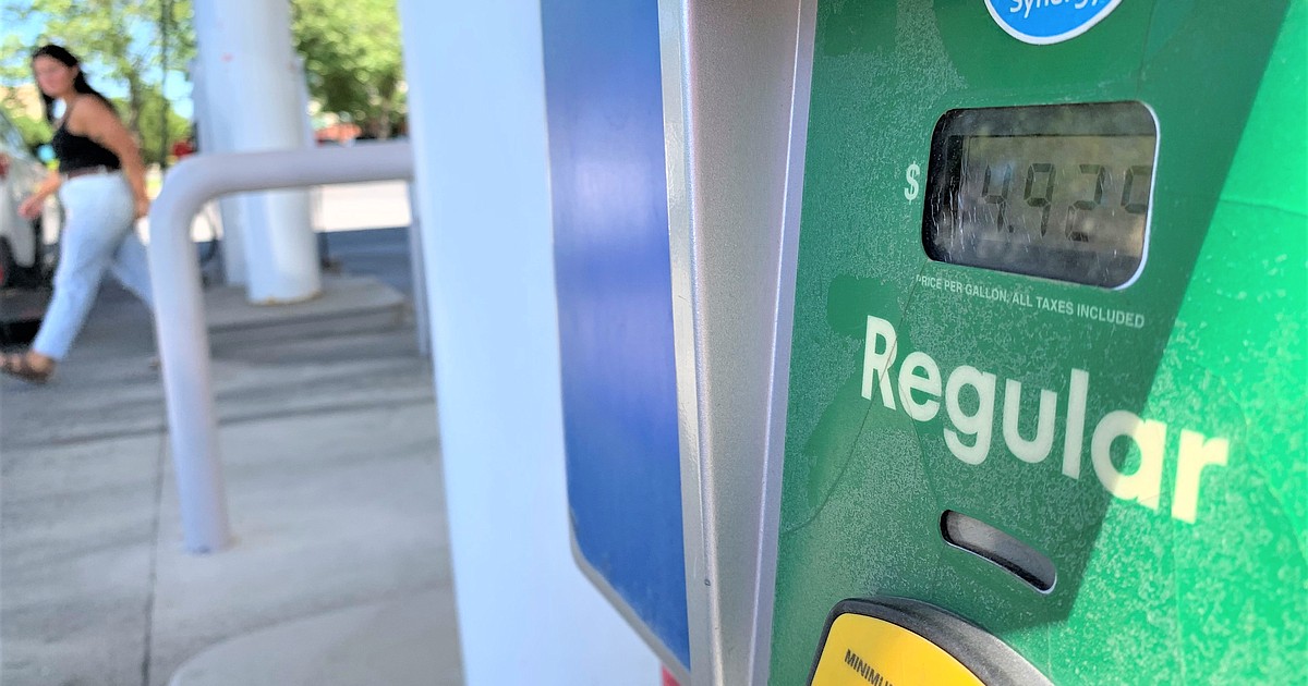 Gas prices go down Coeur d'Alene Press