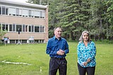 Glacier showcases its solar power system for headquarters