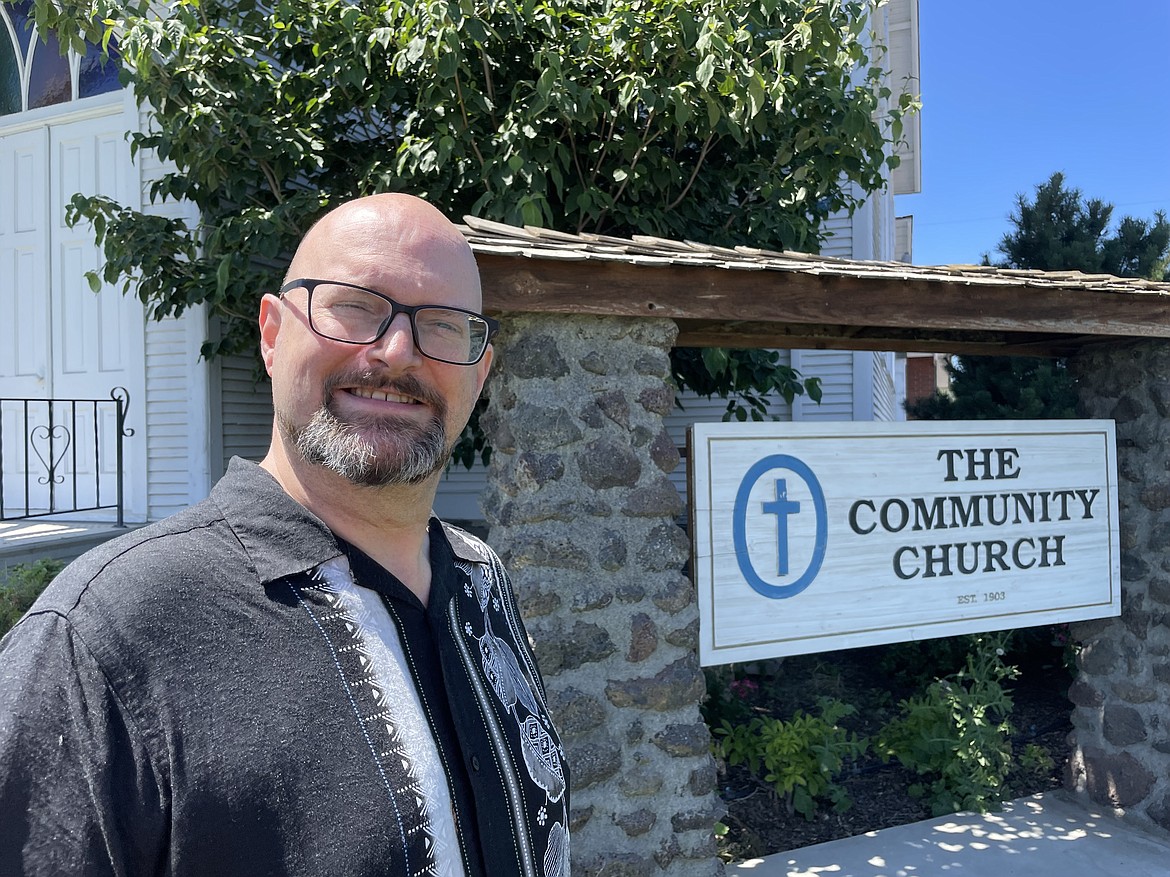 Ed Backell, pastor of the Warden Community Church. Backell oversees the Warden Food Pantry, which is jointly operated by three churches — Warden Community Church, Warden Assembly (an Assemblies of God congregation), and Queen of All Saints Catholic Parish.