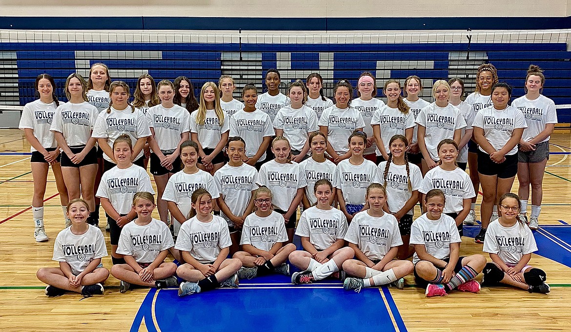 It’s a wrap Badger Volleyball Camp 2022 Bonners Ferry Herald